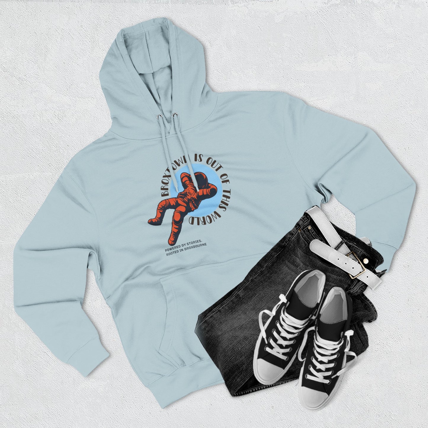 Broxtown [Out of this World] Three-Panel Fleece Hoodie