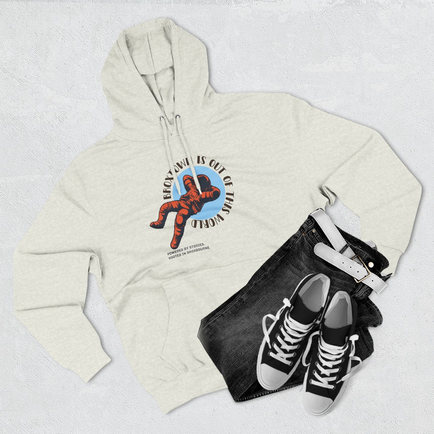 Broxtown [Out of this World] Three-Panel Fleece Hoodie