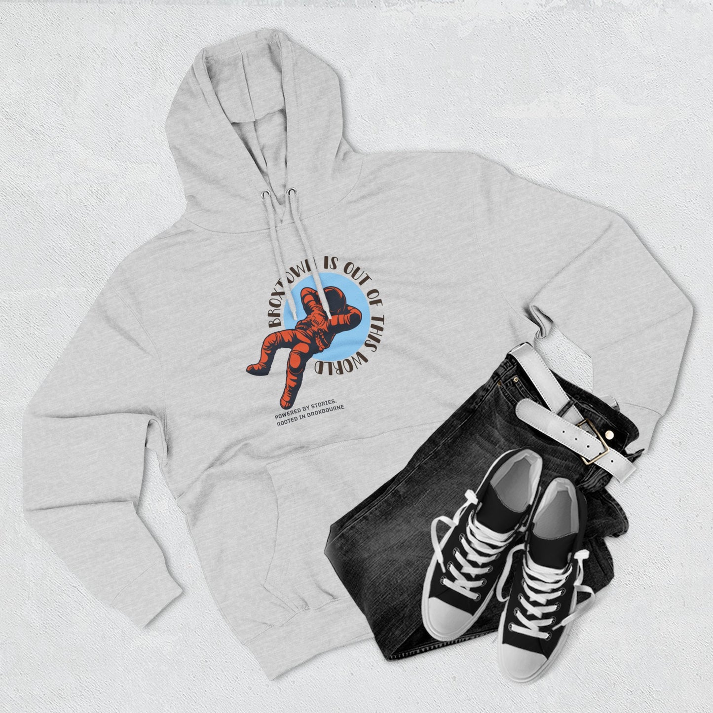 Broxtown [Out of this World] Three-Panel Fleece Hoodie