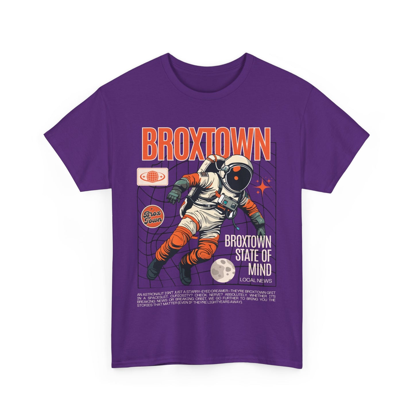 Unisex Broxtown Astronaut [Out of this World] Cotton Tee