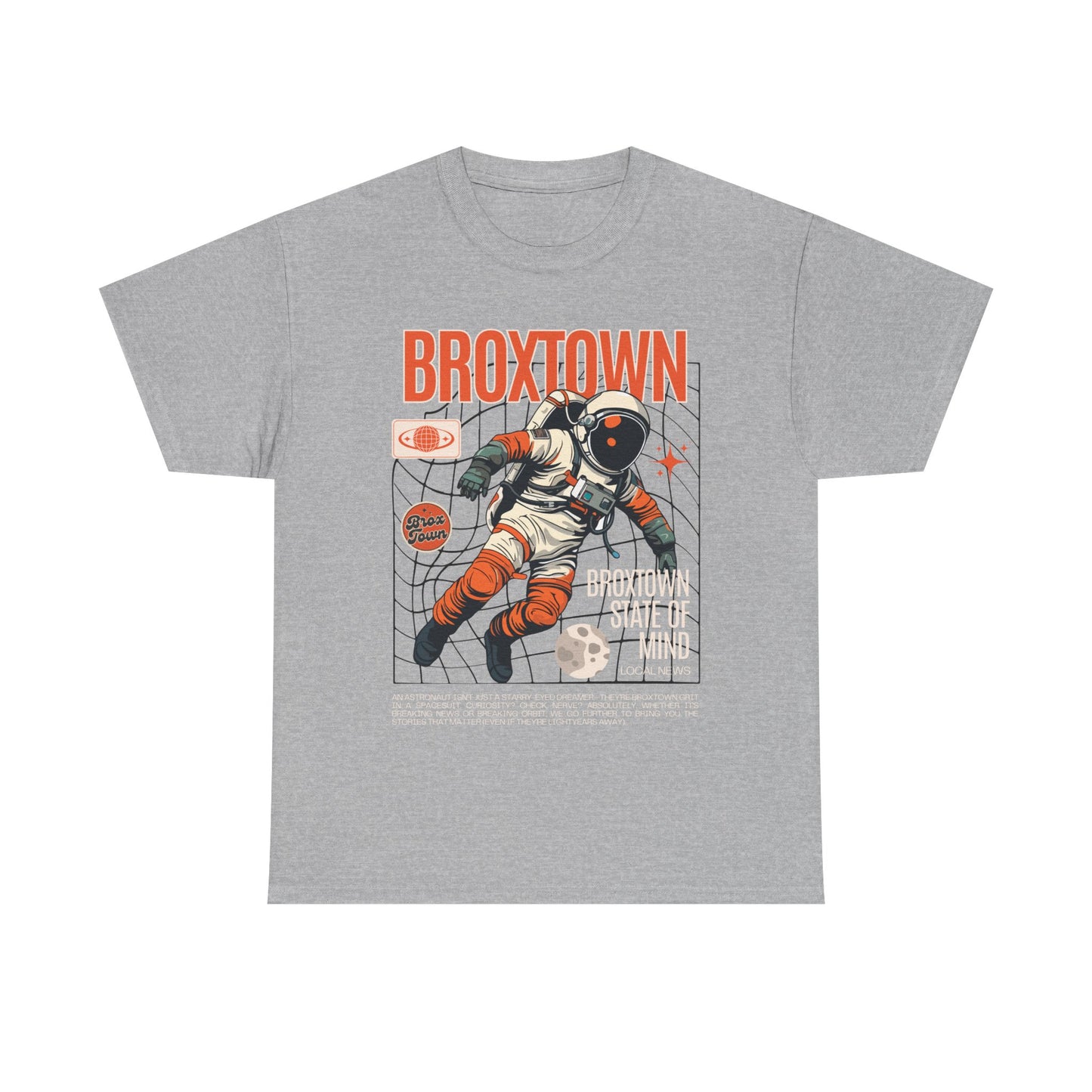 Unisex Broxtown Astronaut [Out of this World] Cotton Tee