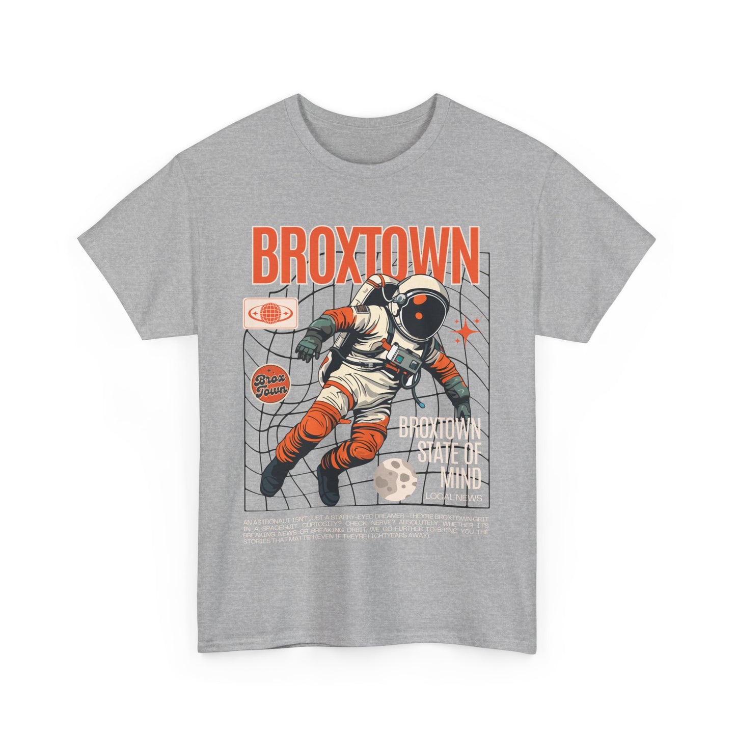 Unisex Broxtown Astronaut [Out of this World] Cotton Tee