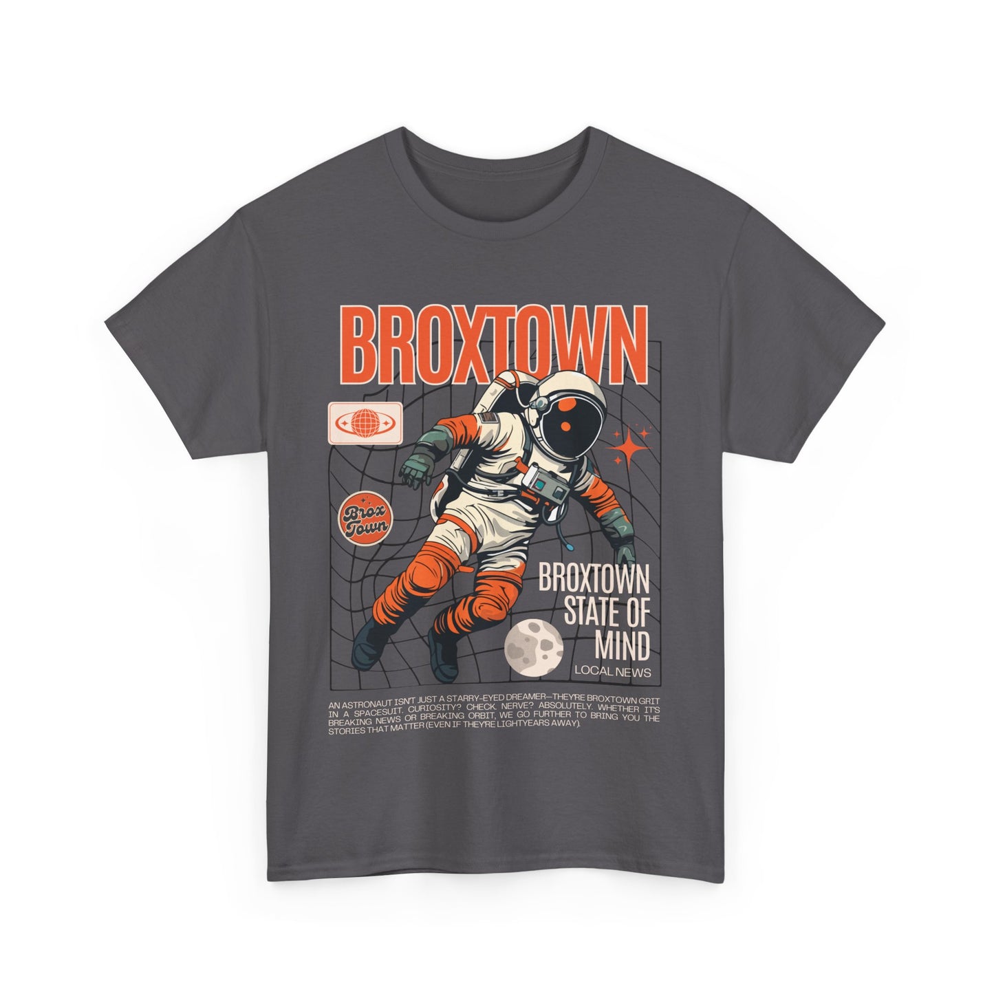 Unisex Broxtown Astronaut [Out of this World] Cotton Tee